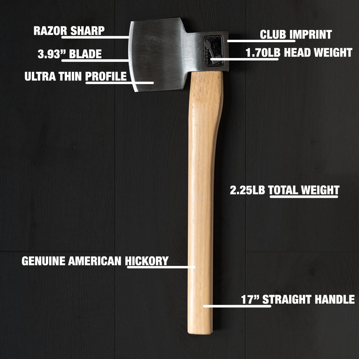 The Jack of Clubs Throwing Axe