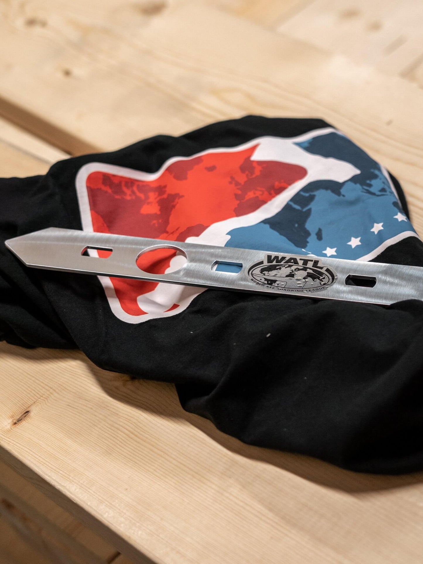 Axe Throwing Target Stencil