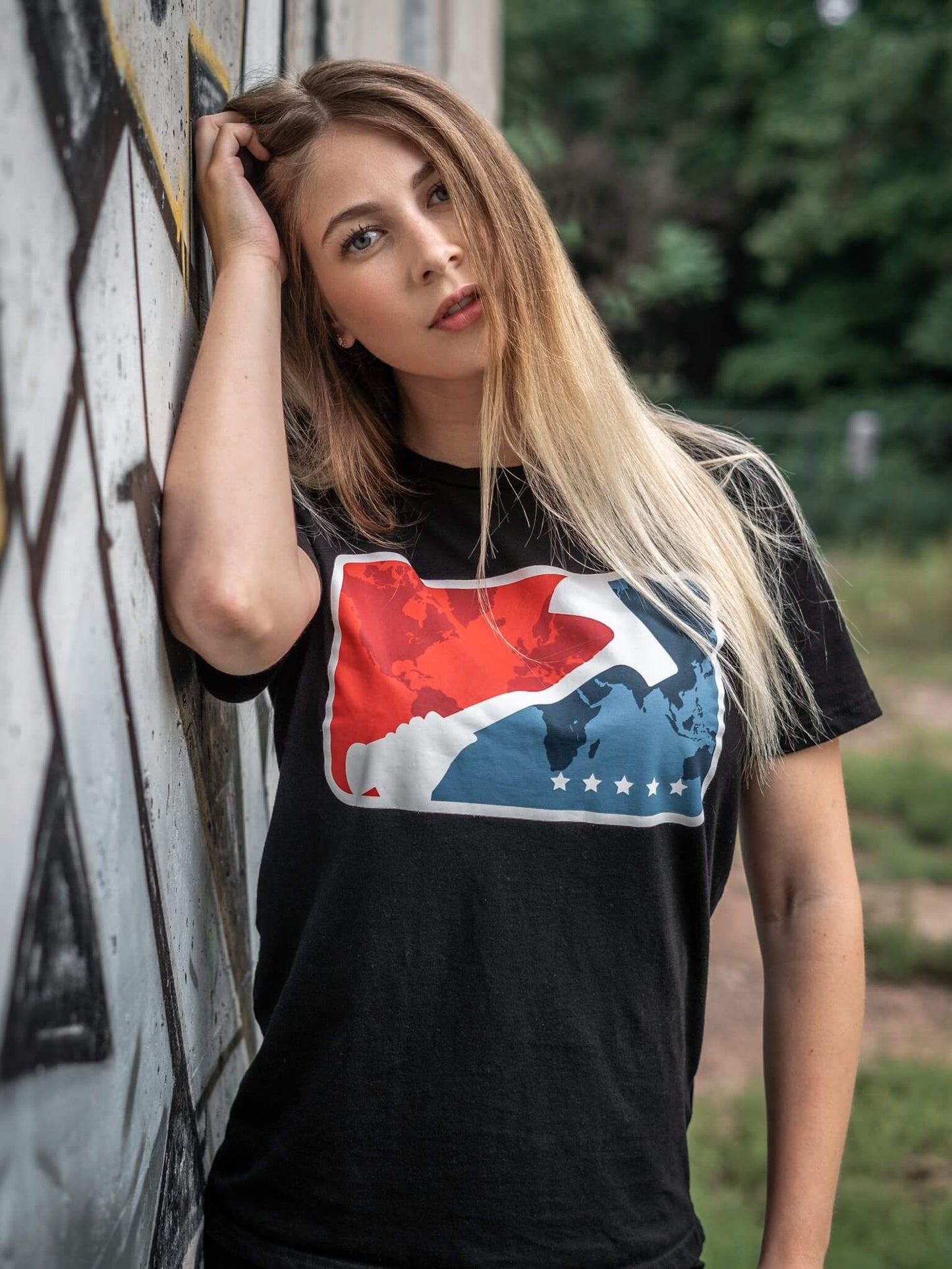 World Axe Throwing League Apparel Shirt Female