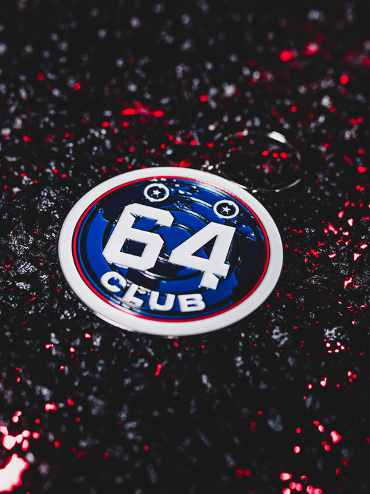 World Axe Throwing League (WATL) 64 Club Keychain