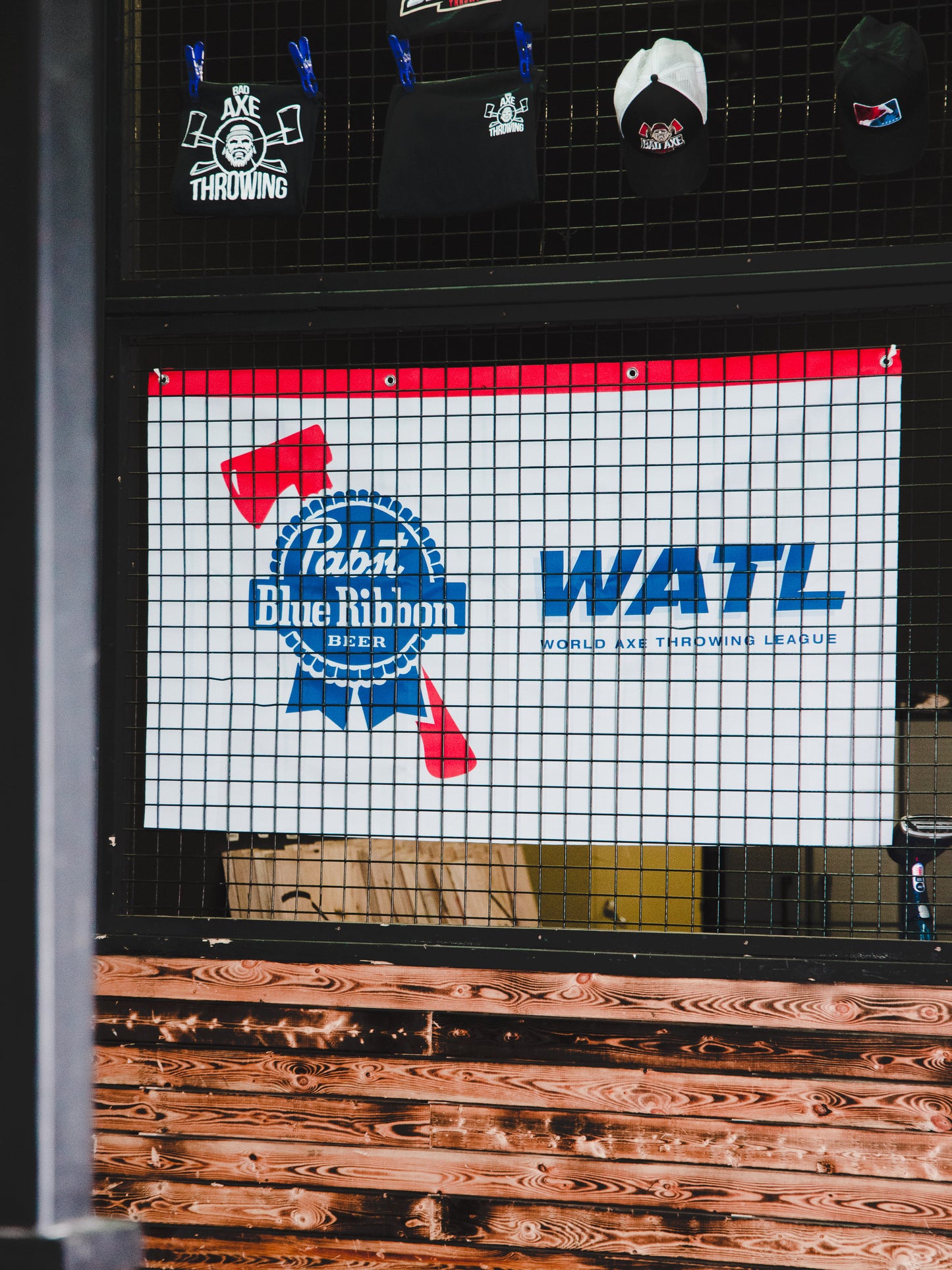 Pabst Blue Ribbon x WATL Flag