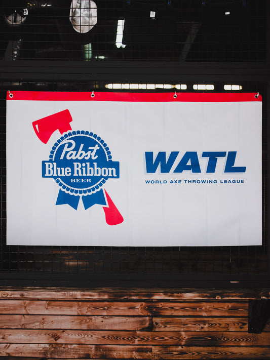 Pabst Blue Ribbon x WATL Flag