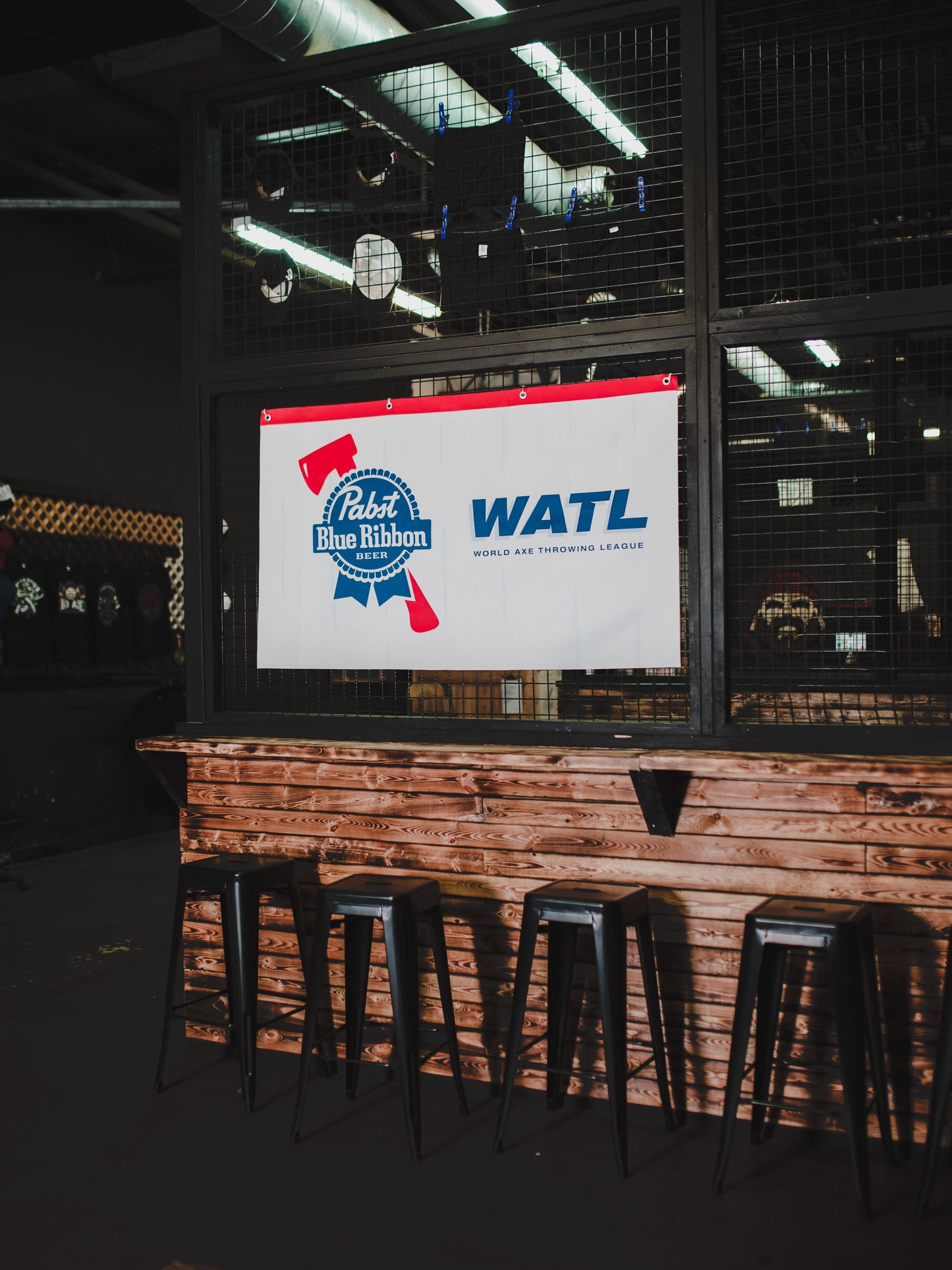 Pabst Blue Ribbon x WATL Flag