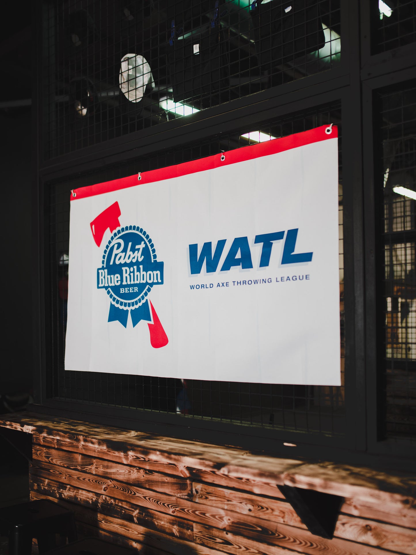 Pabst Blue Ribbon x WATL Flag