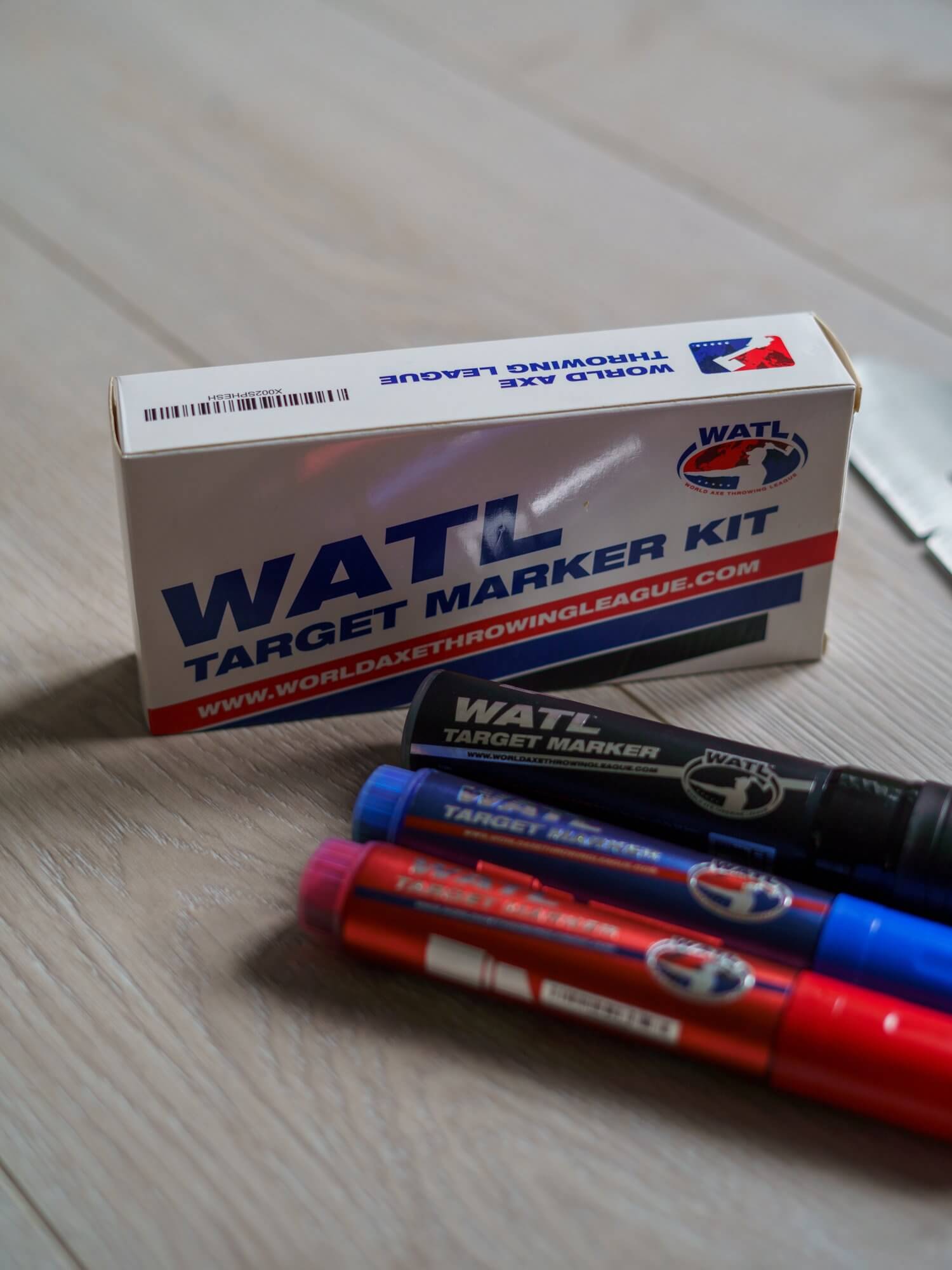 WATL Store | Axe Throwing Target Kit (Markers + Stencil)