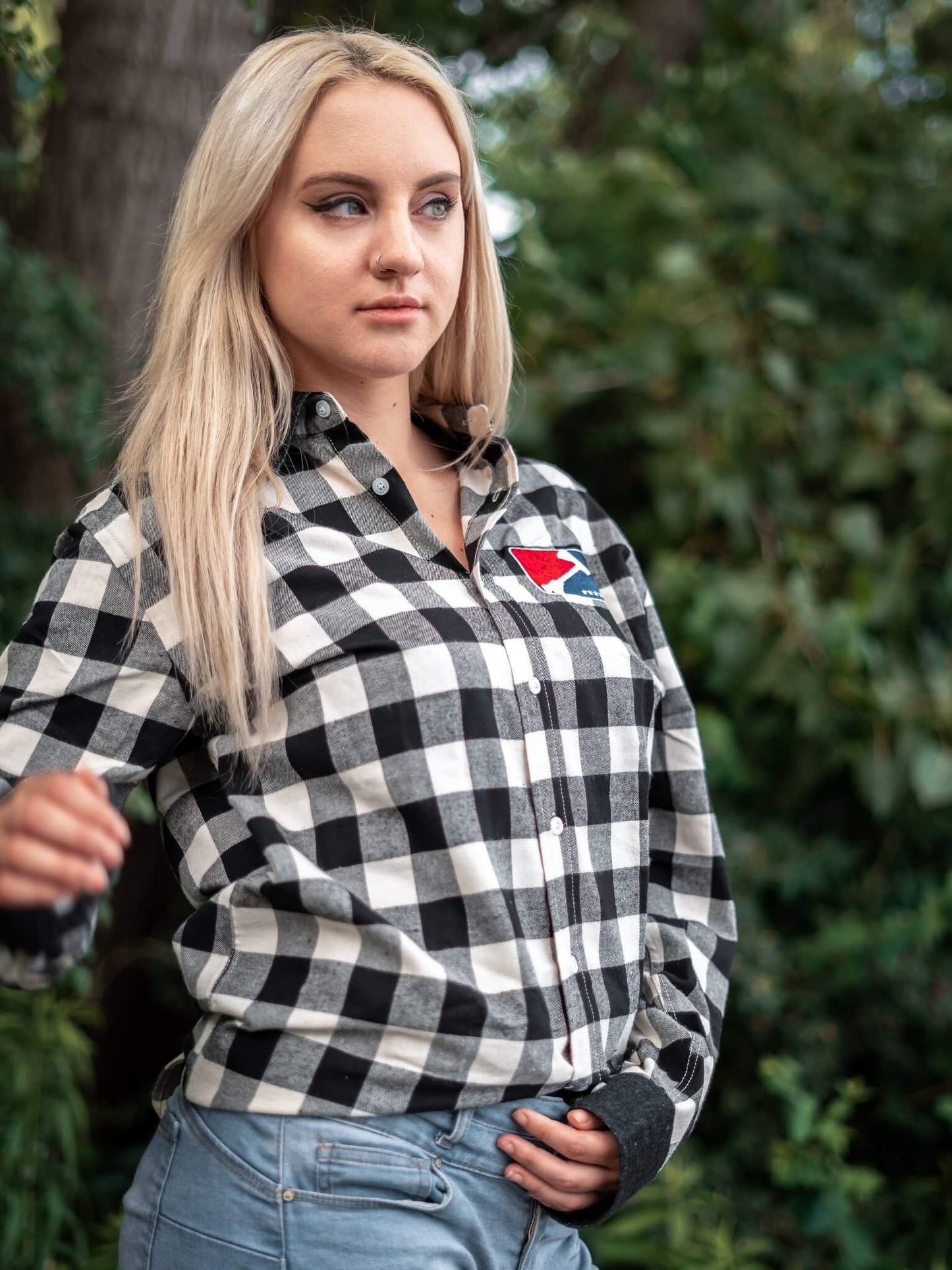 World Axe Throwing League Apparel Flannel Female