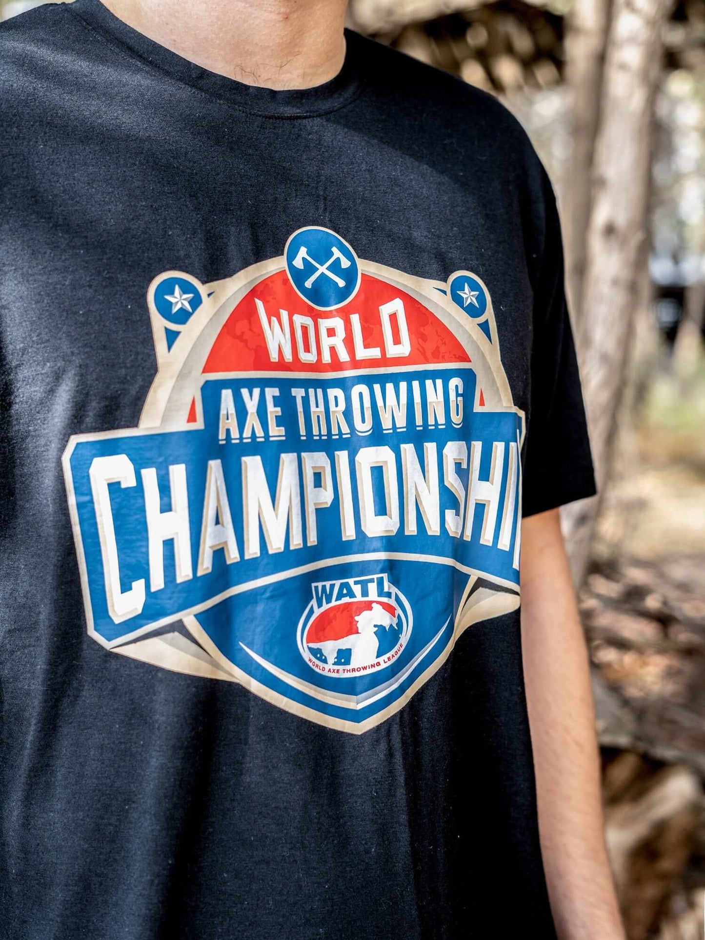 World Axe Throwing Championship T-Shirt Bust