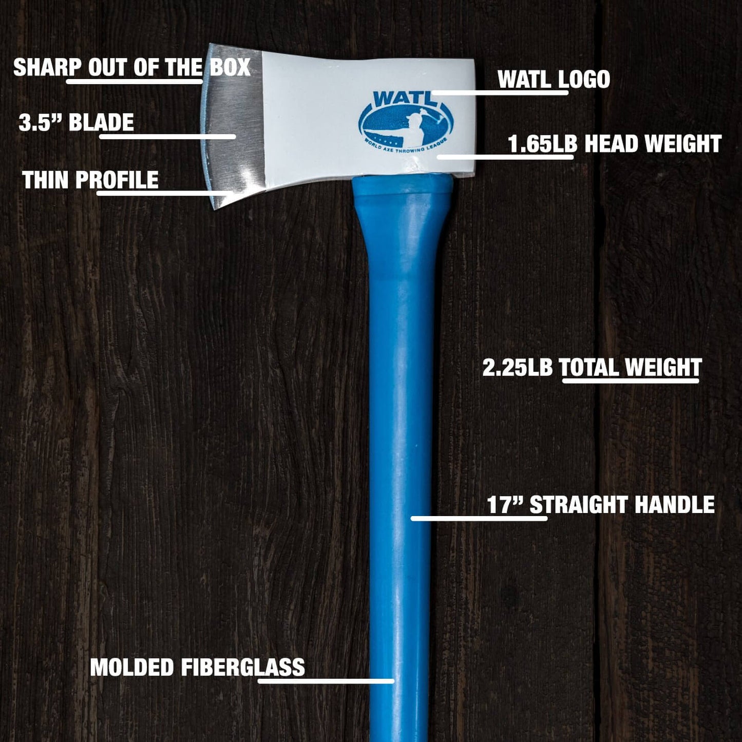 WATL Kill Shot™ Throwing Axe Explainer